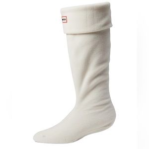 Hunter Cream Knee-High Boot Socks